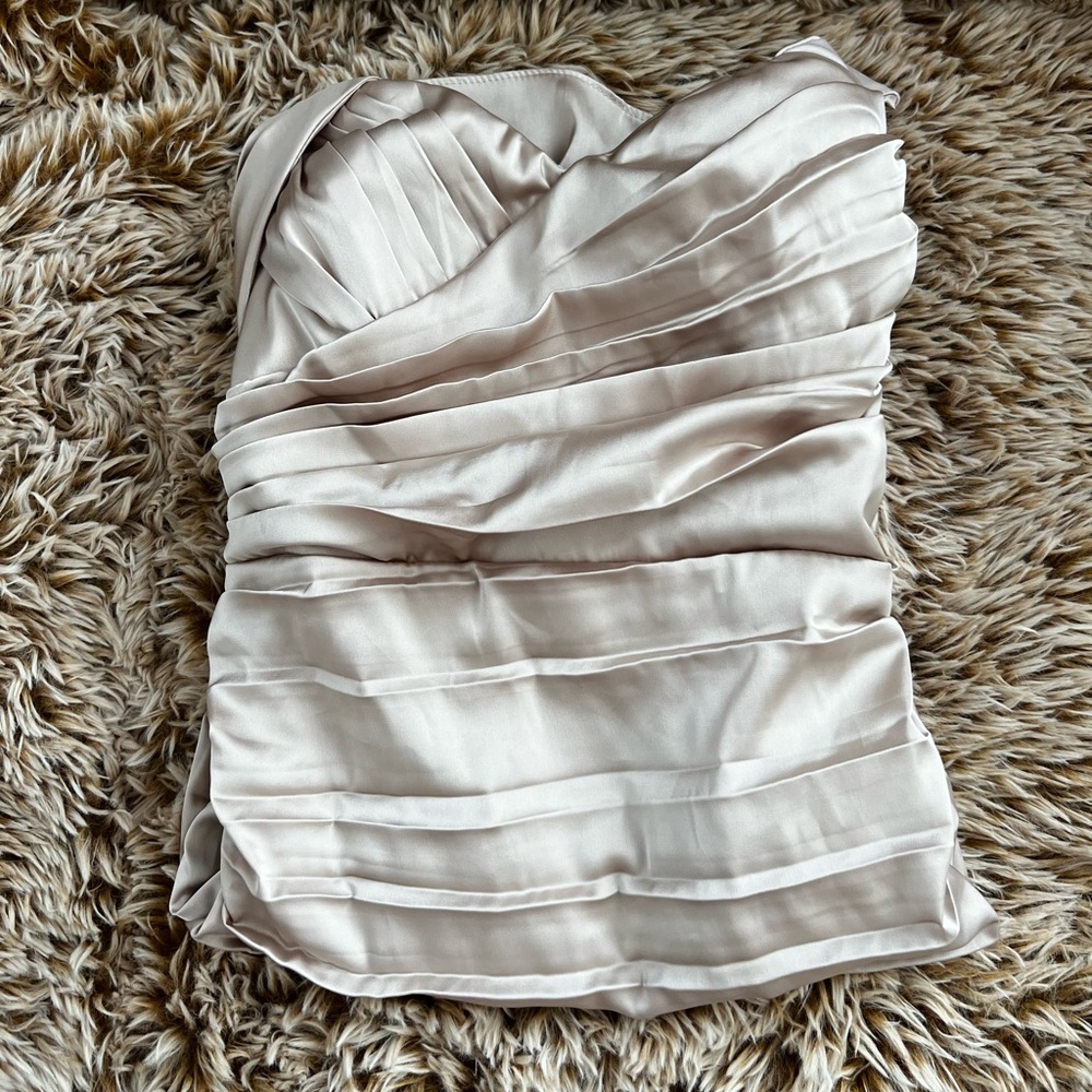 JADED ROSE CHAMPAGNE DRESS